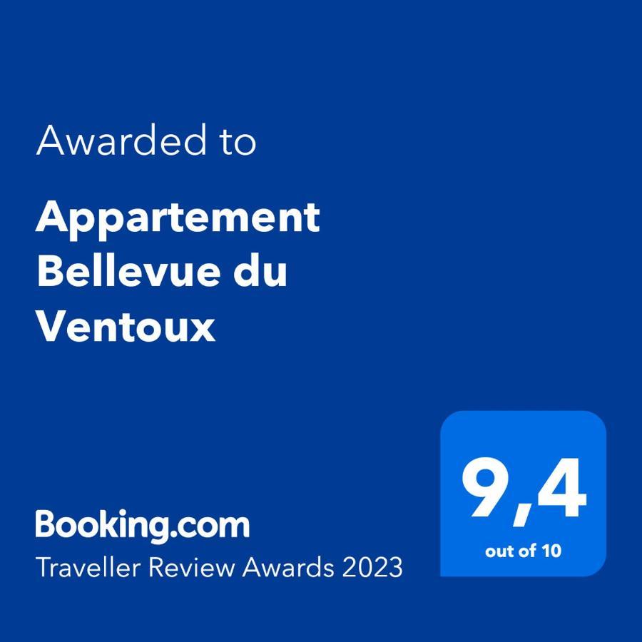 Appartement Bellevue Du Ventoux Montbrun-les-Bains Exterior foto